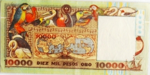 Banknote from Colombia