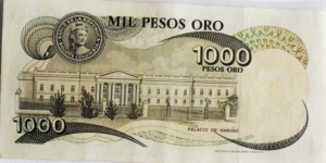 Banknote from Colombia