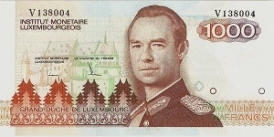 1000 Francs Banknote