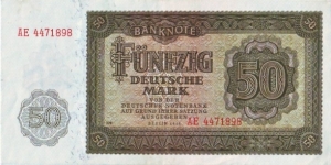 50 GDR Mark Banknote