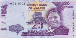  20 Kwacha Banknote