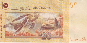 Banknote from Malaysia