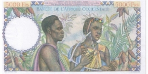 Banknote from West African States