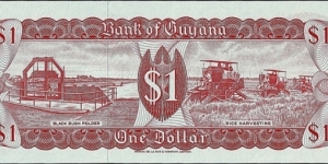 Banknote from Guyana