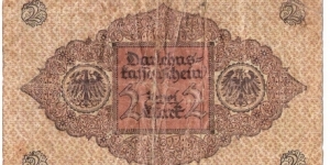 Banknote from Germany