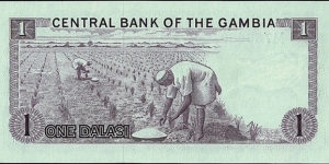 Banknote from Gambia