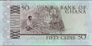 Banknote from Ghana