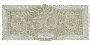 Banknote from Italy