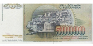 Banknote from Yugoslavia