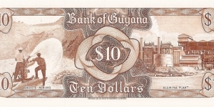 Banknote from Guyana