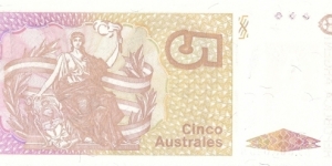 Banknote from Argentina