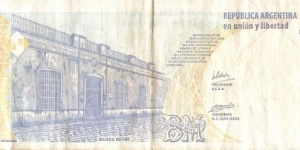 Banknote from Argentina