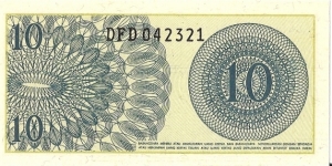 Banknote from Indonesia