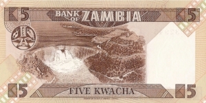 Banknote from Zambia