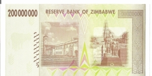 Banknote from Zimbabwe