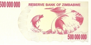 Banknote from Zimbabwe