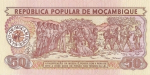 Banknote from Mozambique