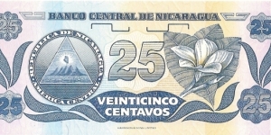 Banknote from Nicaragua