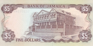 Banknote from Jamaica