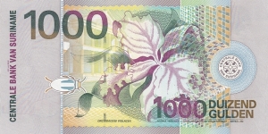 Banknote from Suriname