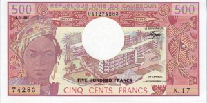  500 Francs Banknote