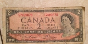 2 Dollars Banknote