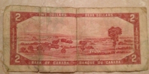 Banknote from Canada