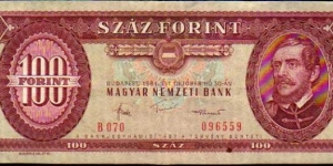 100 Forint__
pk# 171 g__
30.10.1984 Banknote