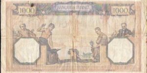 Banknote from France