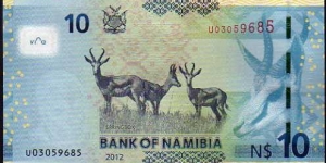 Banknote from Namibia