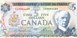 5 Dollars Banknote