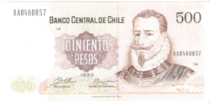 500 Pesos Banknote