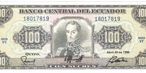 100 Sucres Banknote