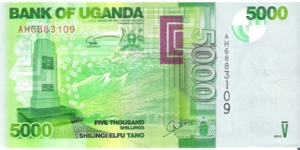 5000 Shillings Banknote