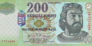  200 Forint Banknote