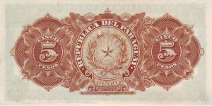 Banknote from Paraguay