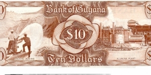 Banknote from Guyana