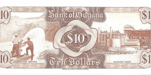 Banknote from Guyana