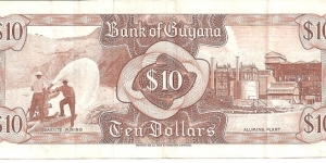 Banknote from Guyana