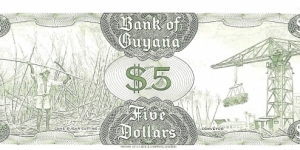 Banknote from Guyana