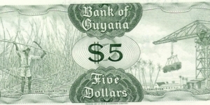 Banknote from Guyana