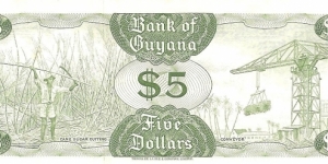 Banknote from Guyana