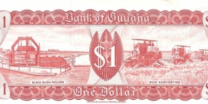 Banknote from Guyana