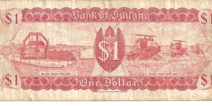 Banknote from Guyana