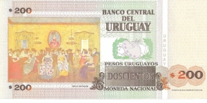 Banknote from Uruguay