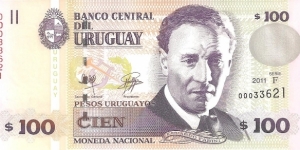 P88c - 100 Pesos Uruguayos
Series - F Banknote