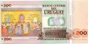 Banknote from Uruguay