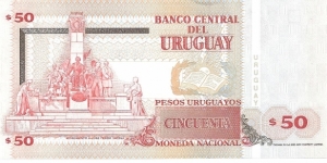 Banknote from Uruguay