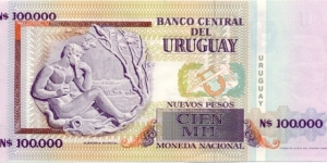 Banknote from Uruguay