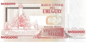 Banknote from Uruguay